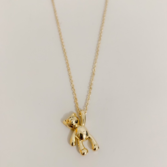 🐻Teddy Bear Necklace | 14k Gold Filled - Picture 5 of 9
